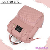 Easy to Carry Diaper Bag for Mother (Chexlightpink)